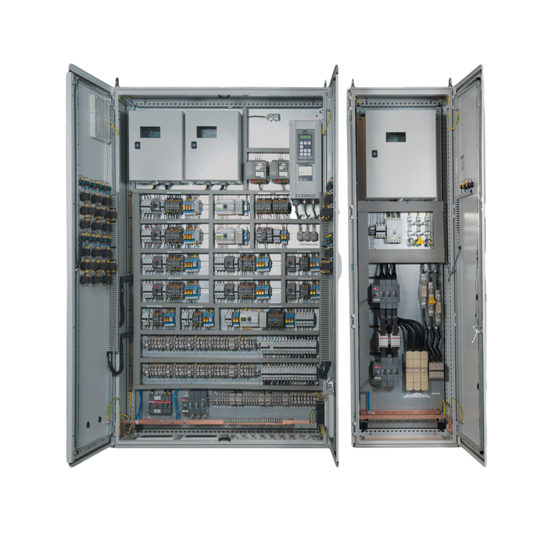 Шкафы управления тепловым пунктом