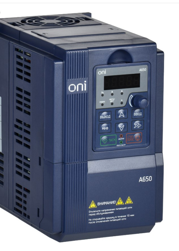 ONI A650 A650-33E037TM 3Ф 3,7кВт 380В 9,5А M